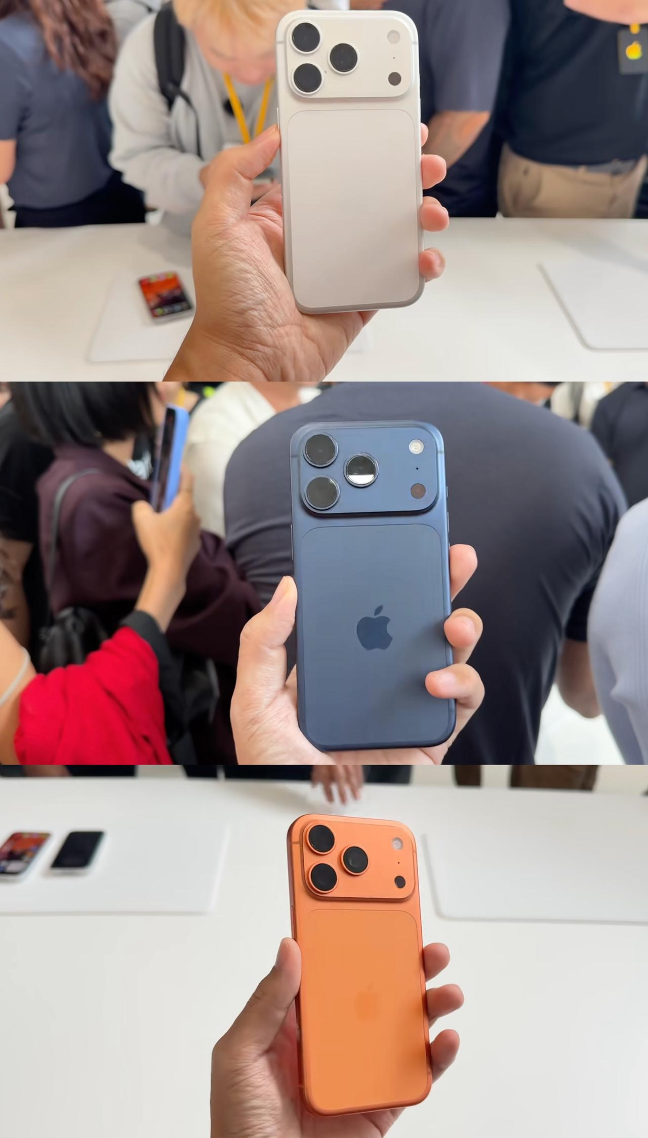 今年iPhone17 Pro系列只有三个颜色，银色、蓝色和橙色，你们觉得哪个颜色