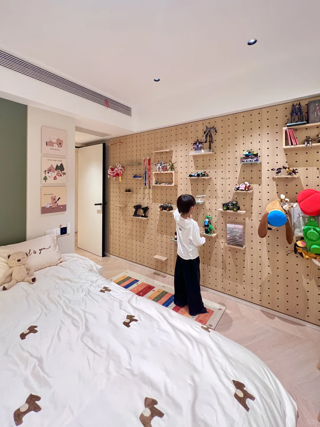 理想中的无主灯儿童房👦🏻我儿子也太幸福啦