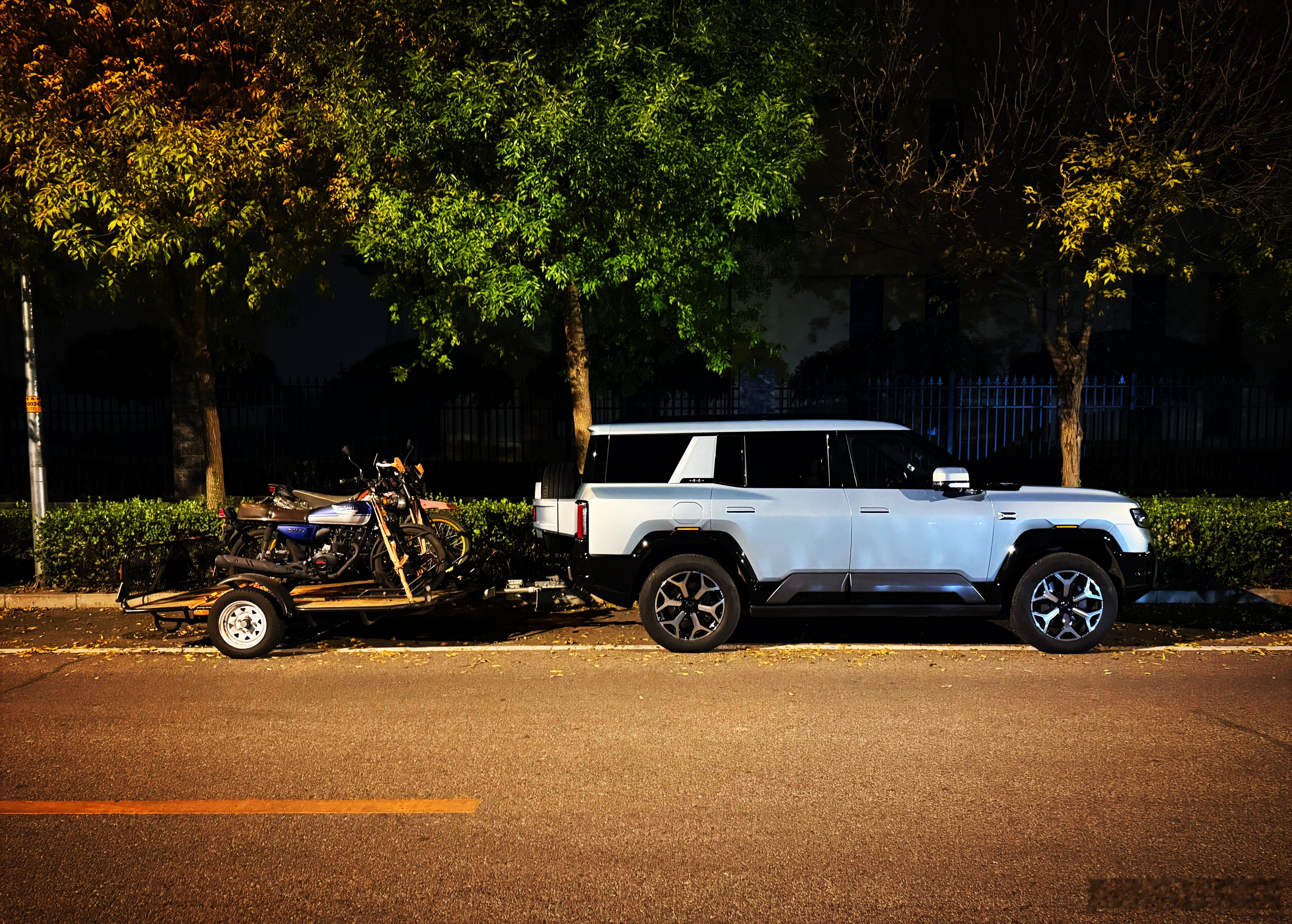 拖125去好汉坡，能上去吗[doge] ​​​