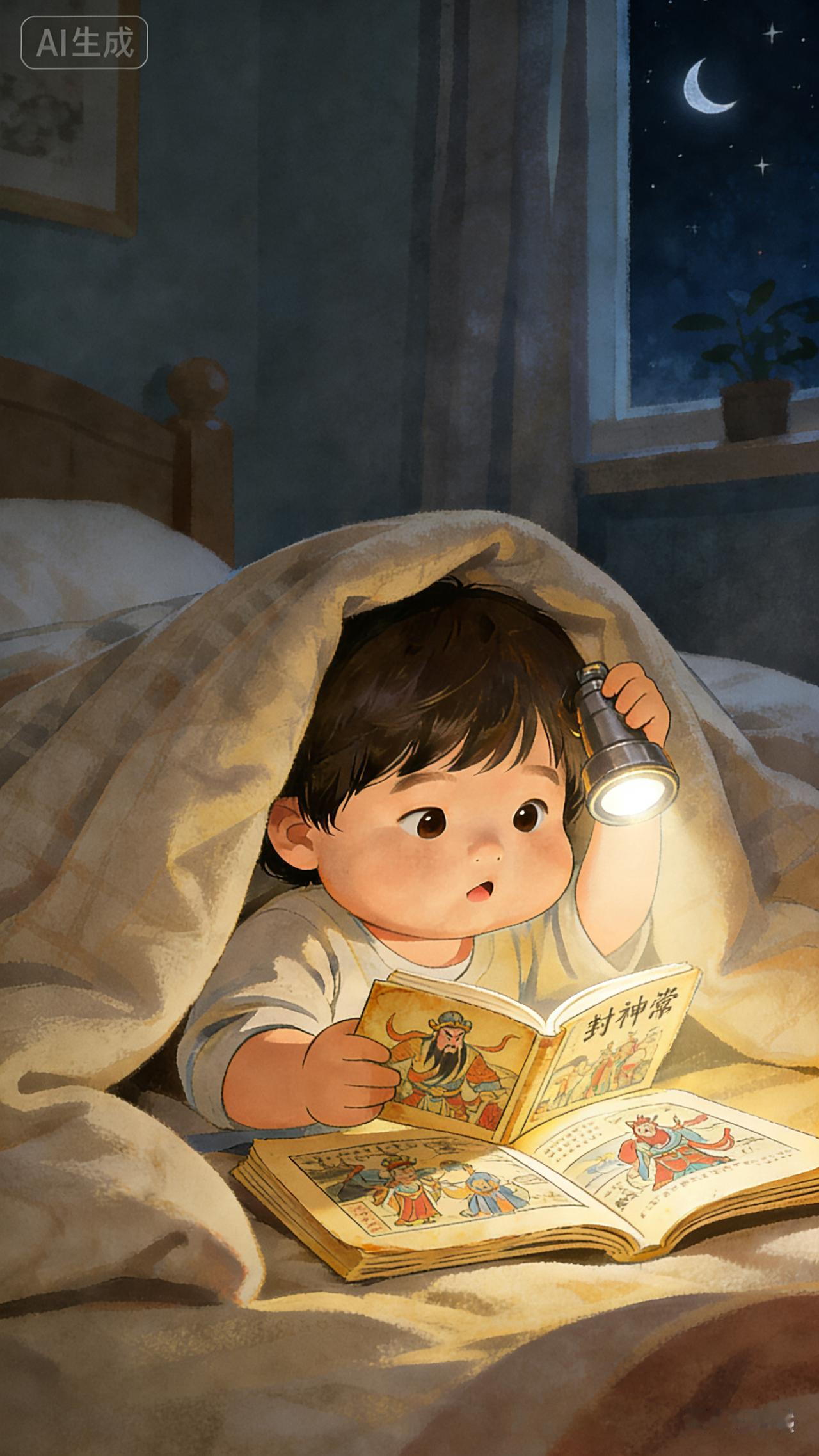 儿时的回忆，你小时候干过这些事吗？
被窝里的铁皮手电
 
八十年代的冬夜，我蜷在