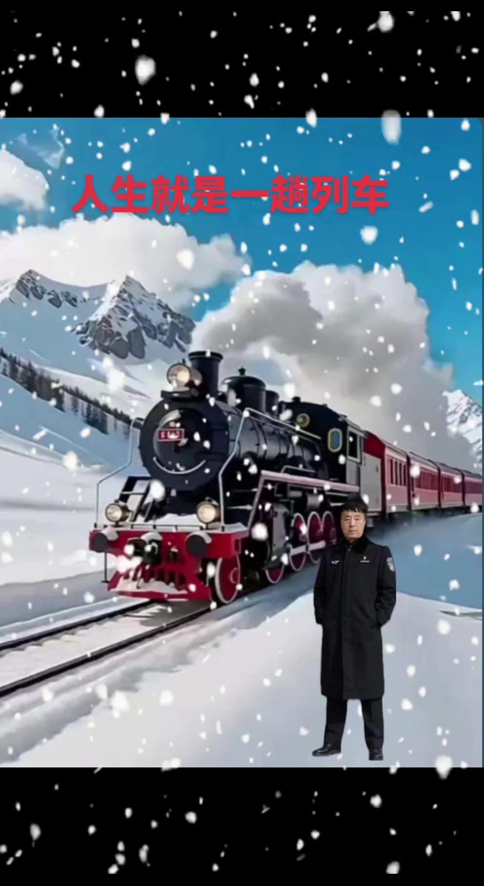 人生就是一趟列车，一辈子，不当两辈子活，生命值有一次，玲惜吧，朋友们一一