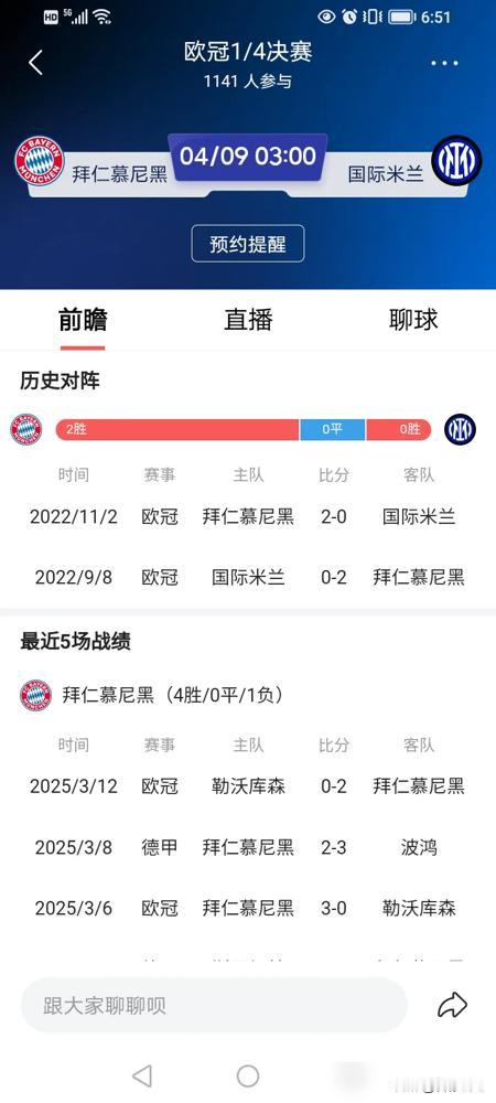 好家伙，拜仁和国米这波欧冠八强战算是把节目效果拉满了！[捂脸] 先看仁家这边，两
