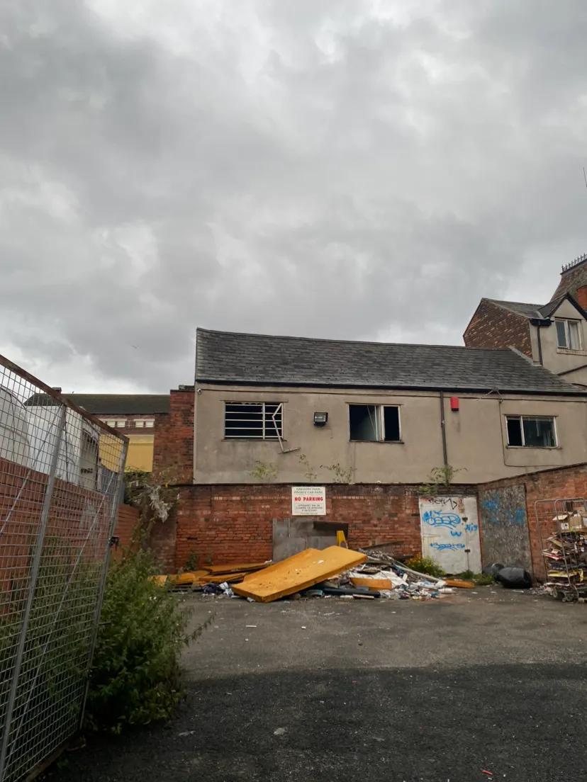 英国伯明翰的市中心。