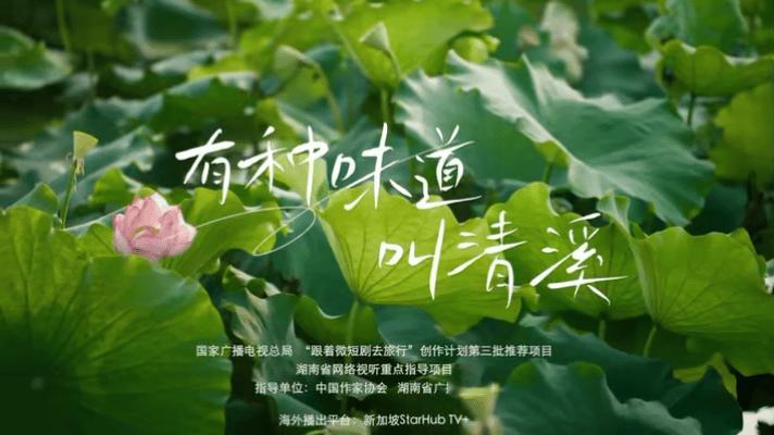 #水灵灵地被湖南乡村美食硬控#《有种味道叫清溪》终于开播了！该剧讲述了两位年轻人