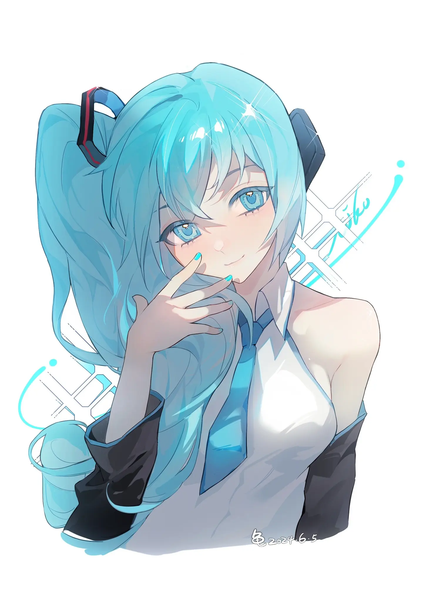 断发miku.右滑一键打光