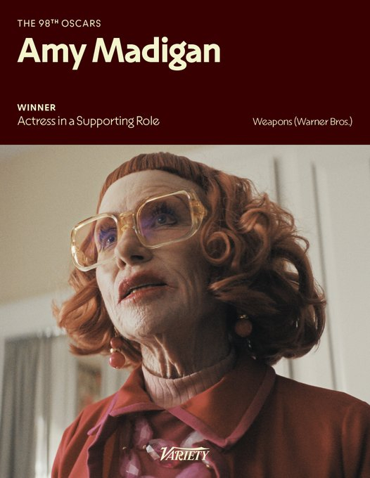 奥斯卡 最佳女配角：埃米·马迪根（《凶器》） 