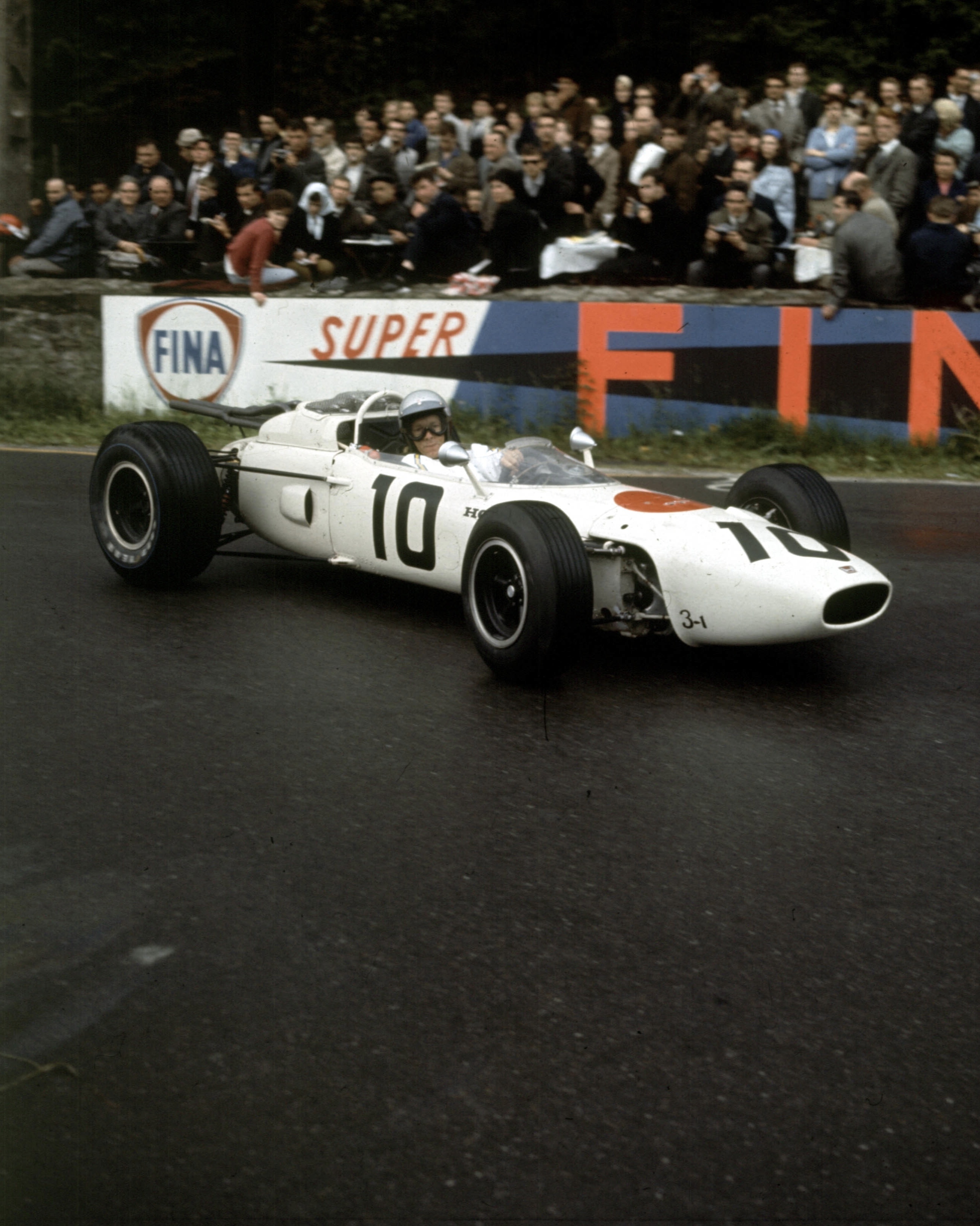 【陈年老图】斯帕，本田F1首分诞生地~1965年，本田以他们首次参加F1所使用的
