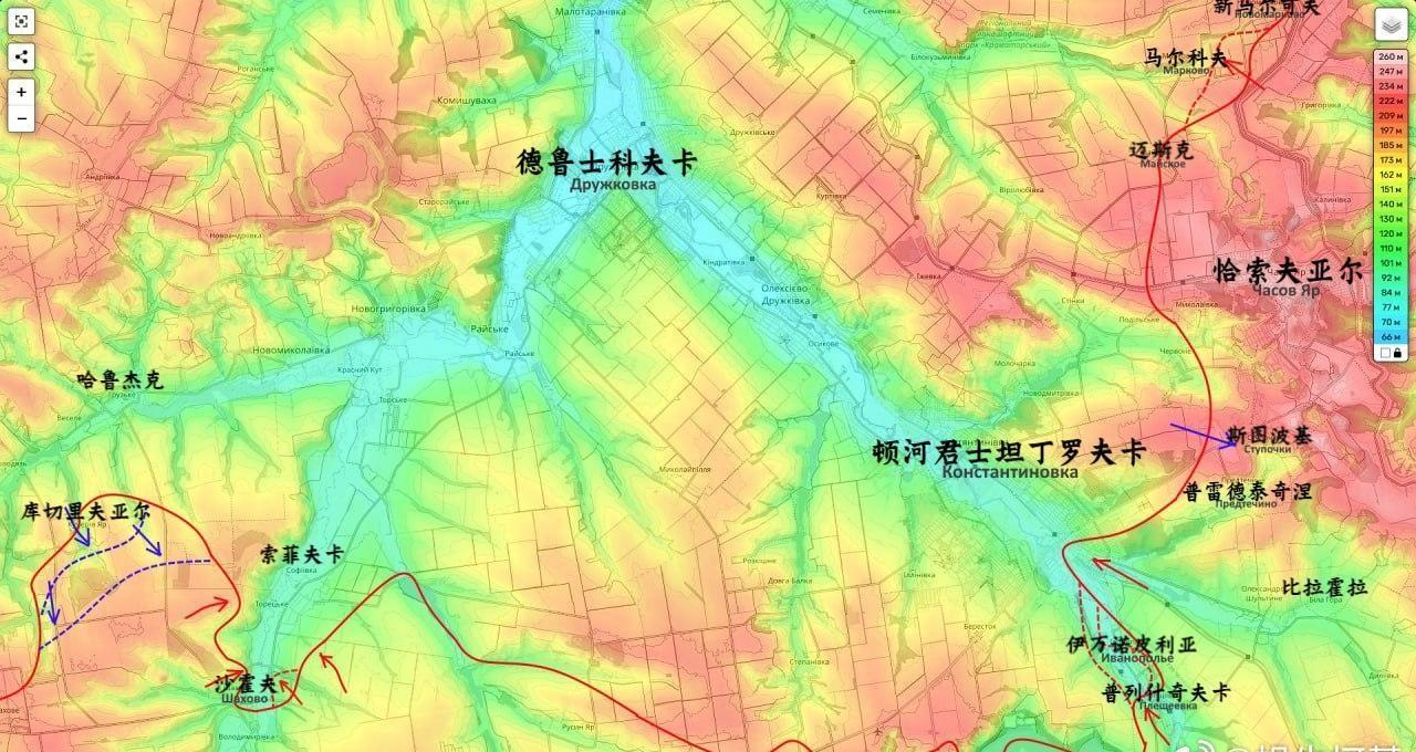 三要塞还远吗？
图源：Мир сегодня с "Юрий Подоляка"
