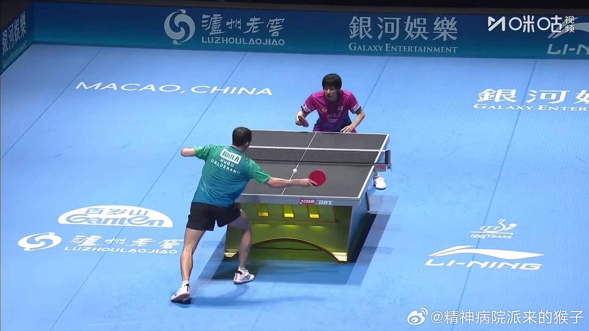 卡尔德拉诺11比4户上隼辅大比分三比三 进入决胜局 