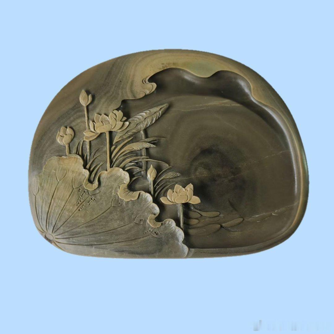 【精品展示】（二）砚台系列（6）：苴却砚❺～～看不砚作品⑨。与师友们分享，一手货