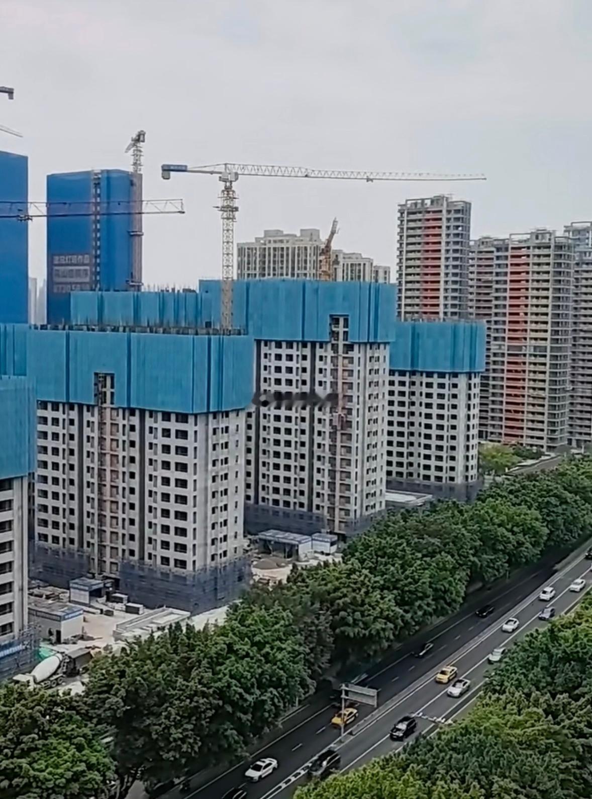 台江凤凰新村旧改新建住宅初具规模 