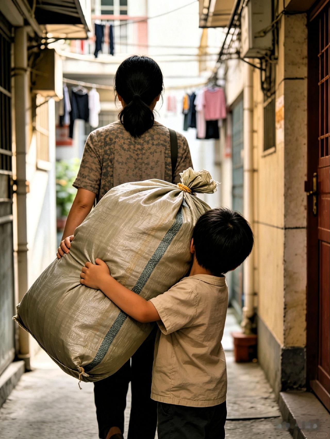哪个瞬间，你突然觉得孩子长大了｜与万物语

下楼取快递，我习惯性地拎起两大包重物