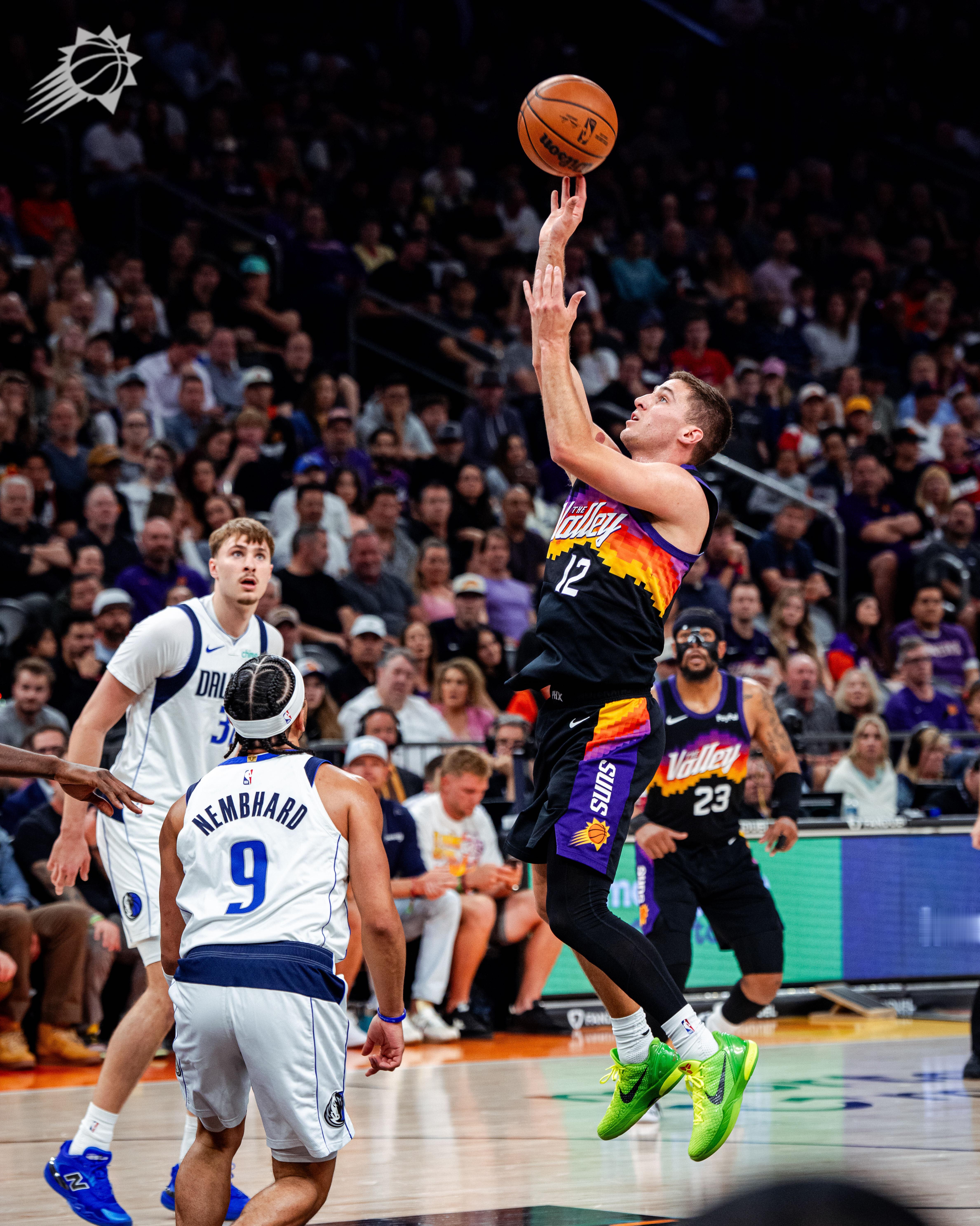 鸡皮今日出战34分钟💪拿下13分7篮板2助攻1抢断！菲尼克斯太阳 ｜旭日东升 