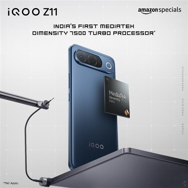 iQOO Z11 手机印度版本定档8月 20日发布iQOO Z11（印度版）发布