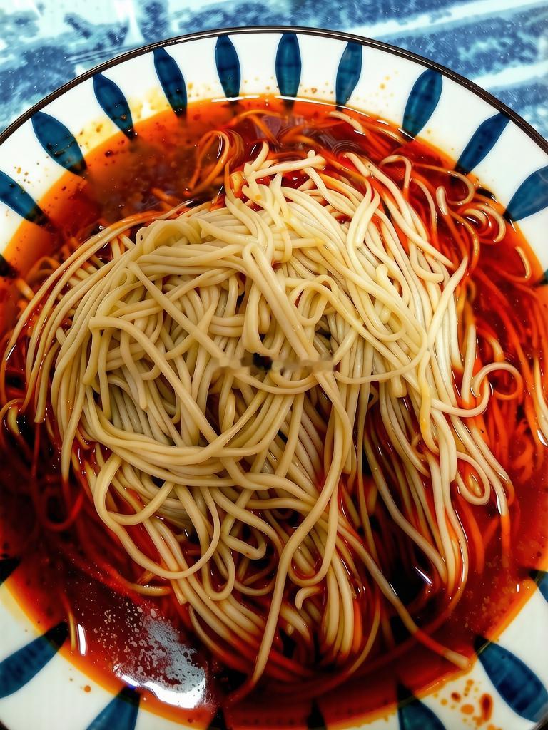 早餐：红油汤面。简简单单，又是一餐。生活手记[超话]生活手记 ​​​