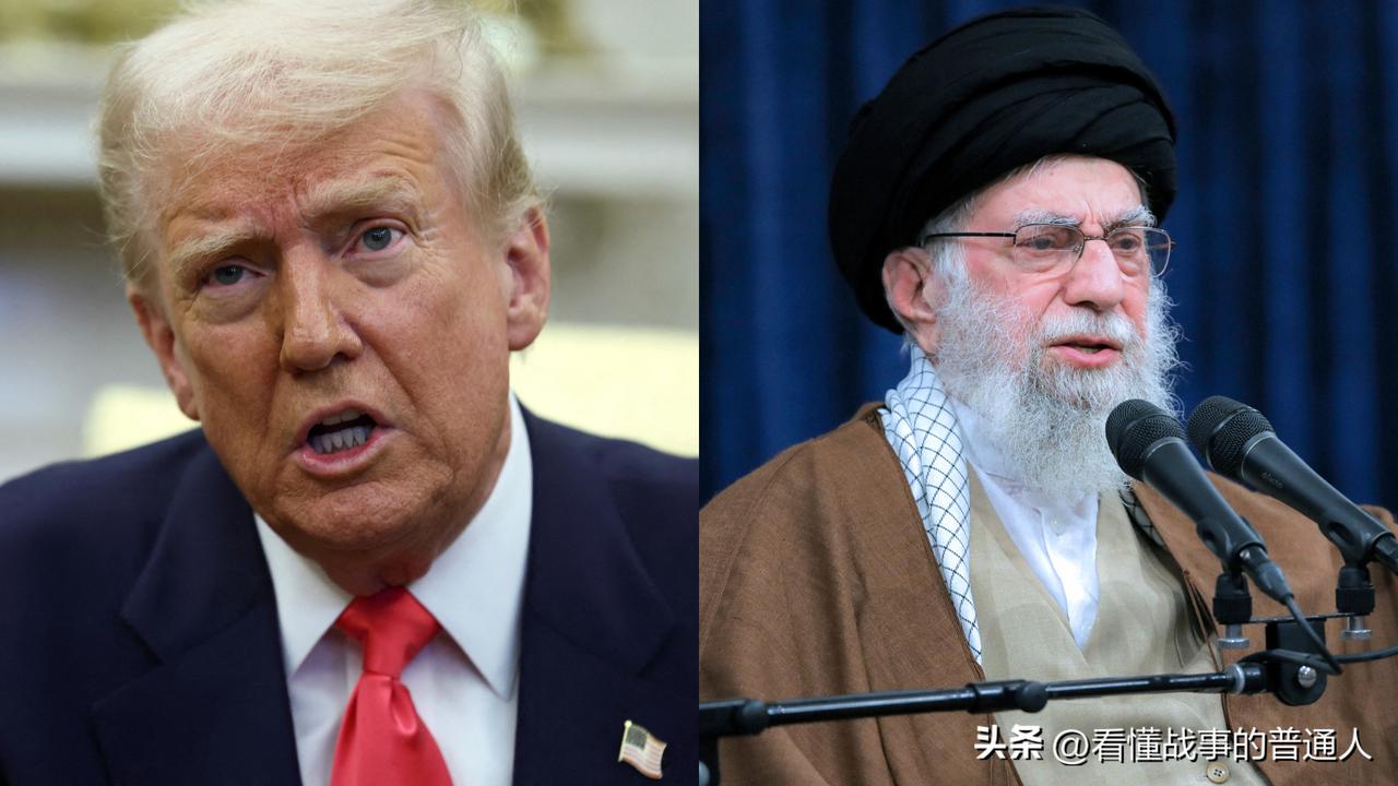 哈梅内伊干了一件所有人都没想到的事：他没有躲，他凑上去了。谁亲美，他就常跟谁待在