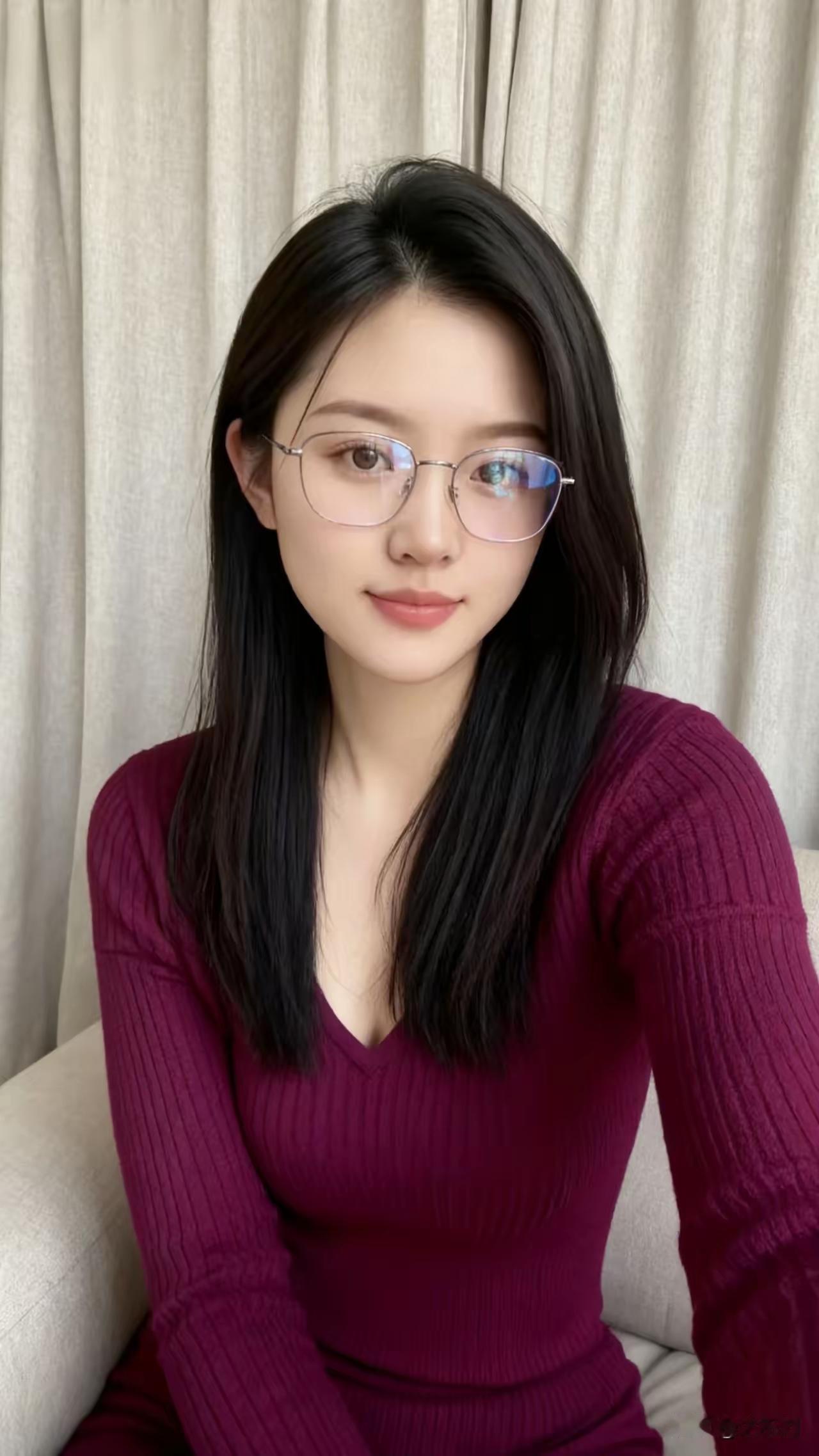 温柔气质女孩，简约穿搭，清新自然美