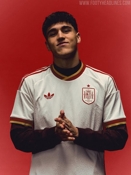 西班牙世界杯客场球衣发布🏆🇪🇸巴萨世界杯至死不渝红蓝魂