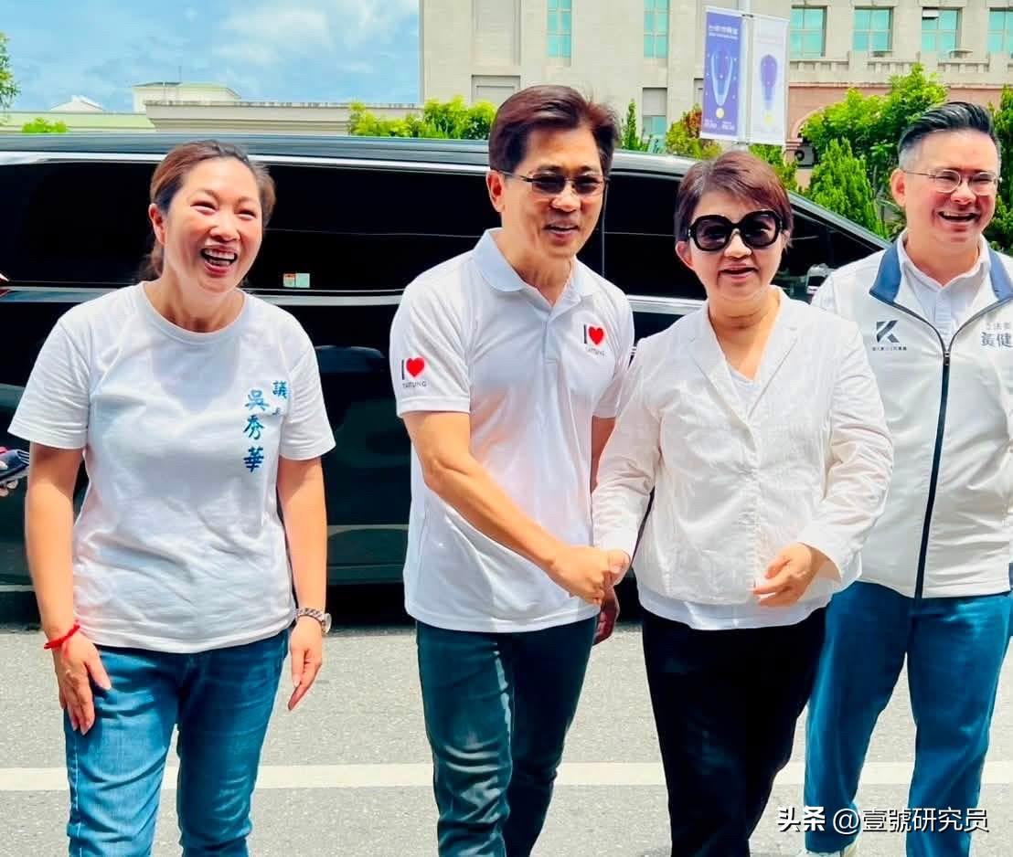 国民党前秘书长黄健庭今（29日）在脸书发文表示，卢秀燕市长今天来台东为县长参选人