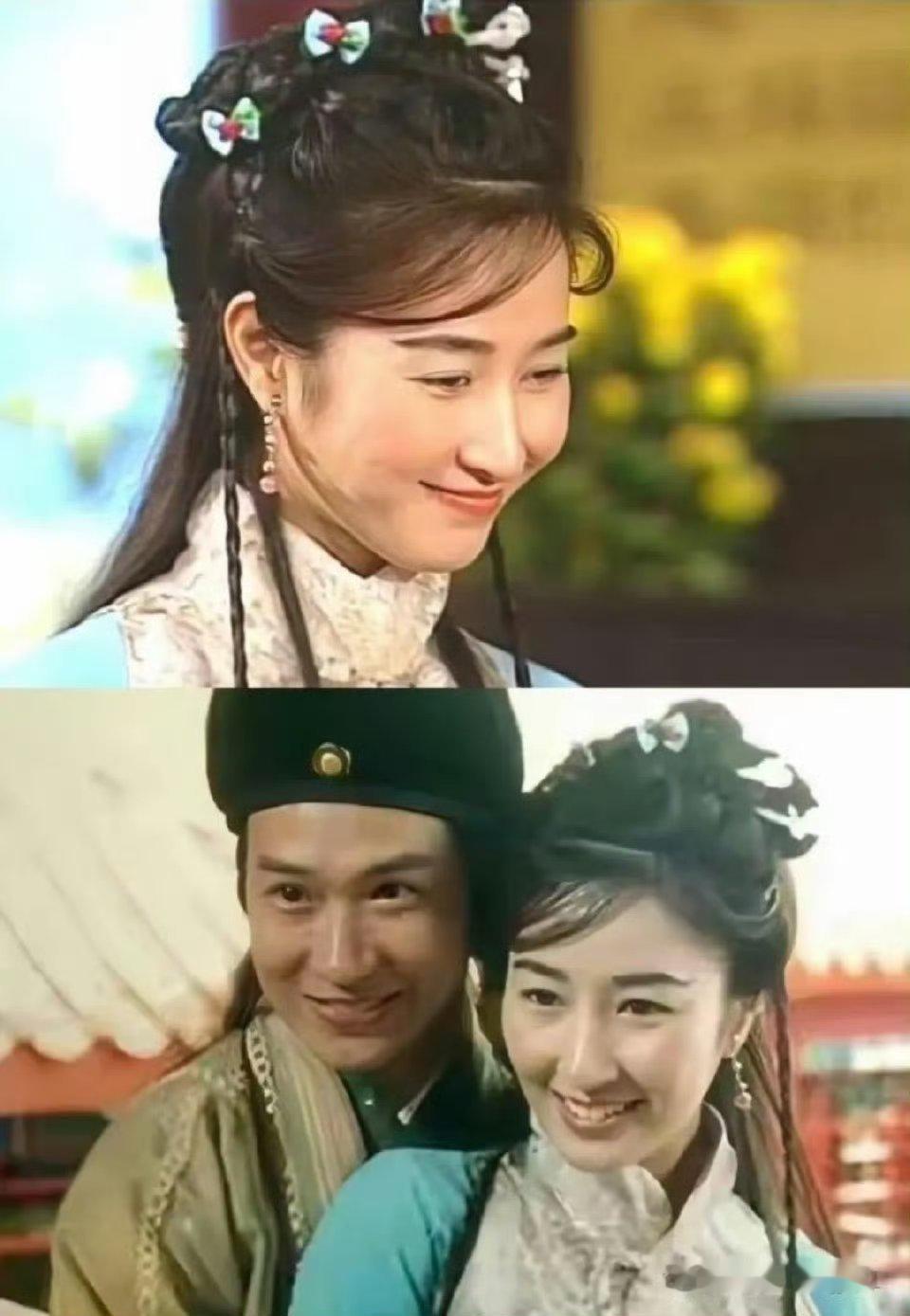 以前TVB 的头饰真的好穷，但不知为什么总觉得好漂亮 ​​​
