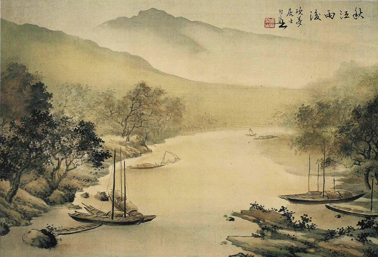 黄幻吾的山水小品，清新秀丽，雅俗共赏！黄幻吾(1906-1985)名罕，字幻吾，