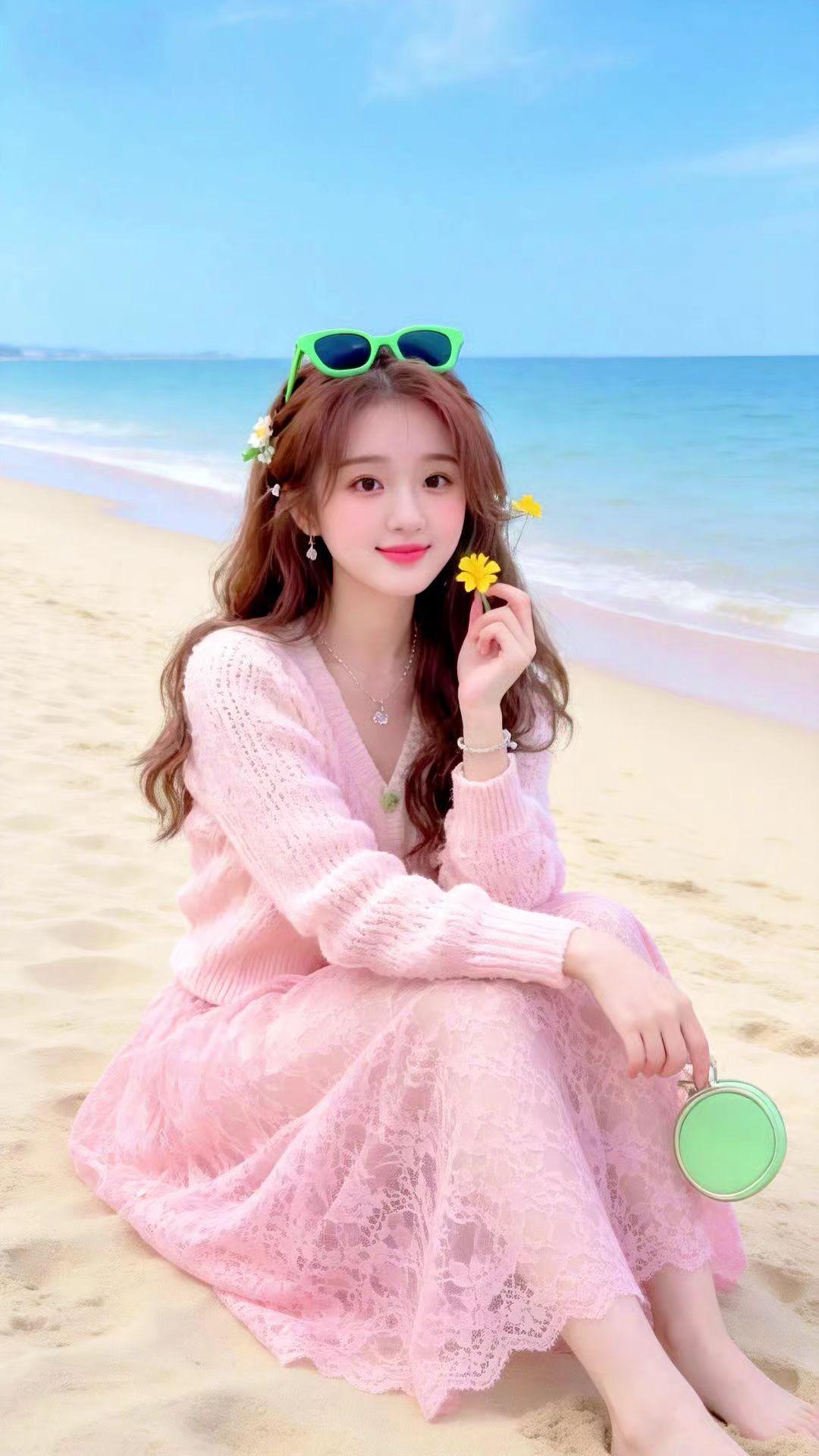 抖音玩法合伙人计划 吹吹海 小姐姐