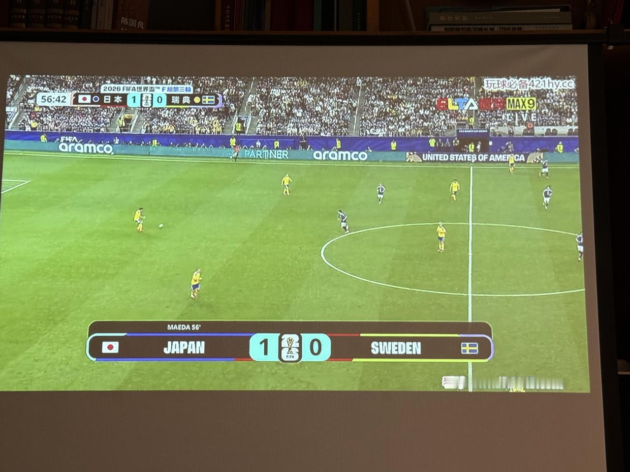 看不懂，瑞典被日本压着打，终于被攻入一球！