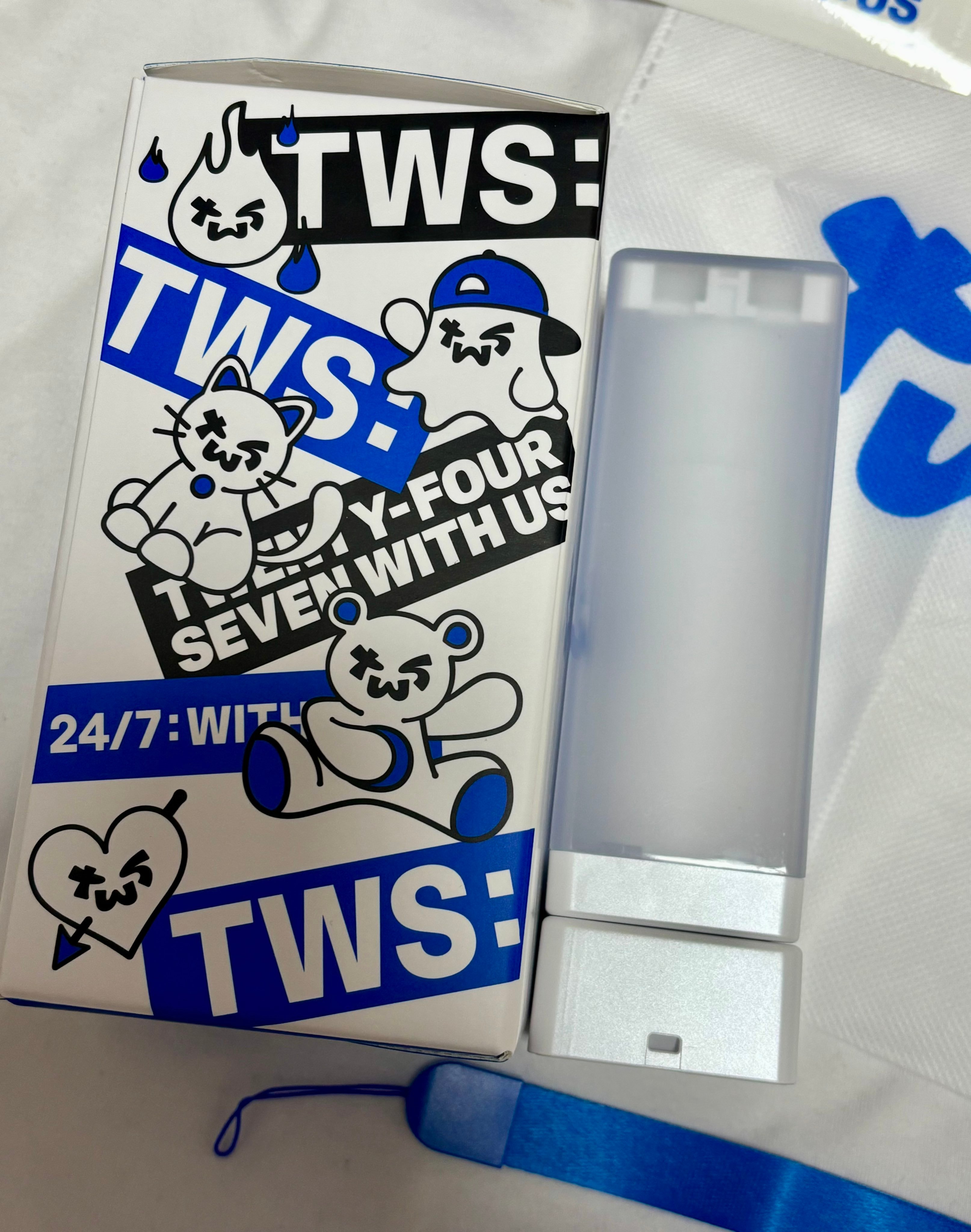 TWS应援棒实物 🌀💙 
