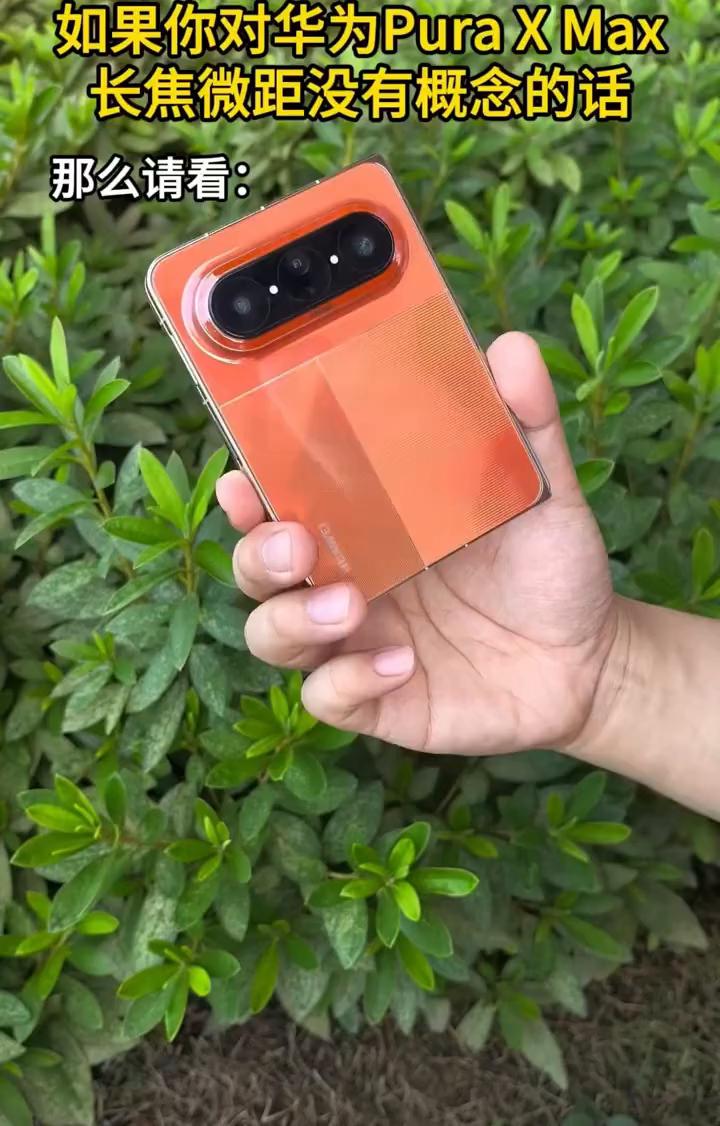 如果你对华为PuraXMax长焦微距没有概念，那么请看：HUAWEI Pura 