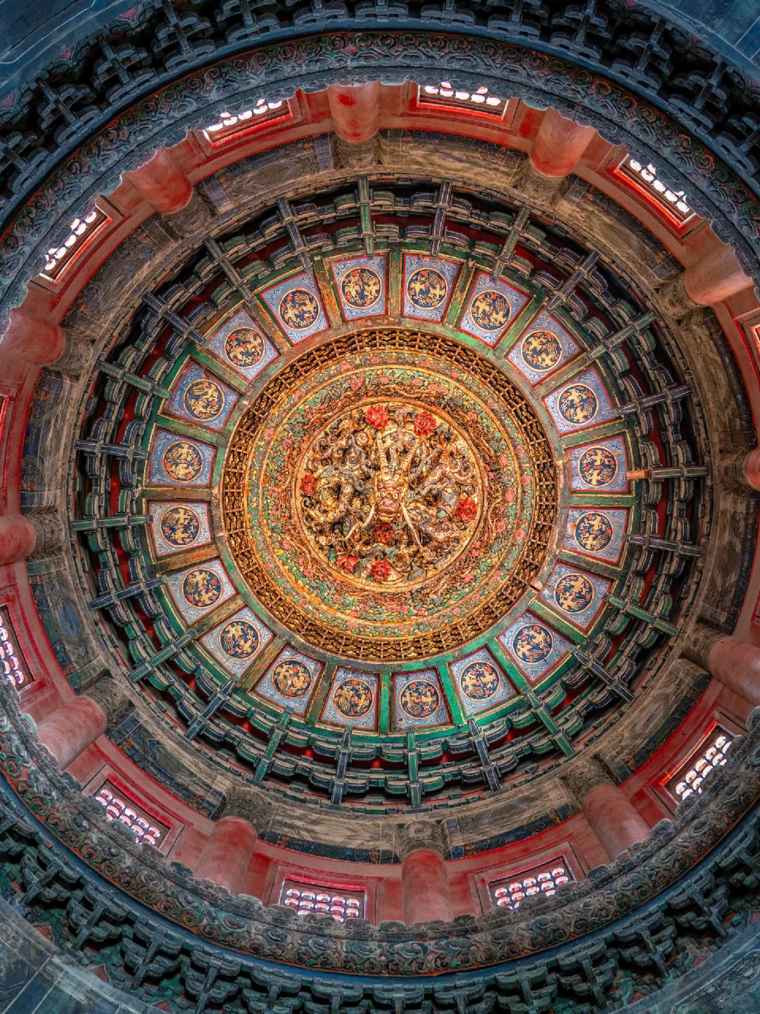 中国建筑的最美天花板❗就在故宫❗