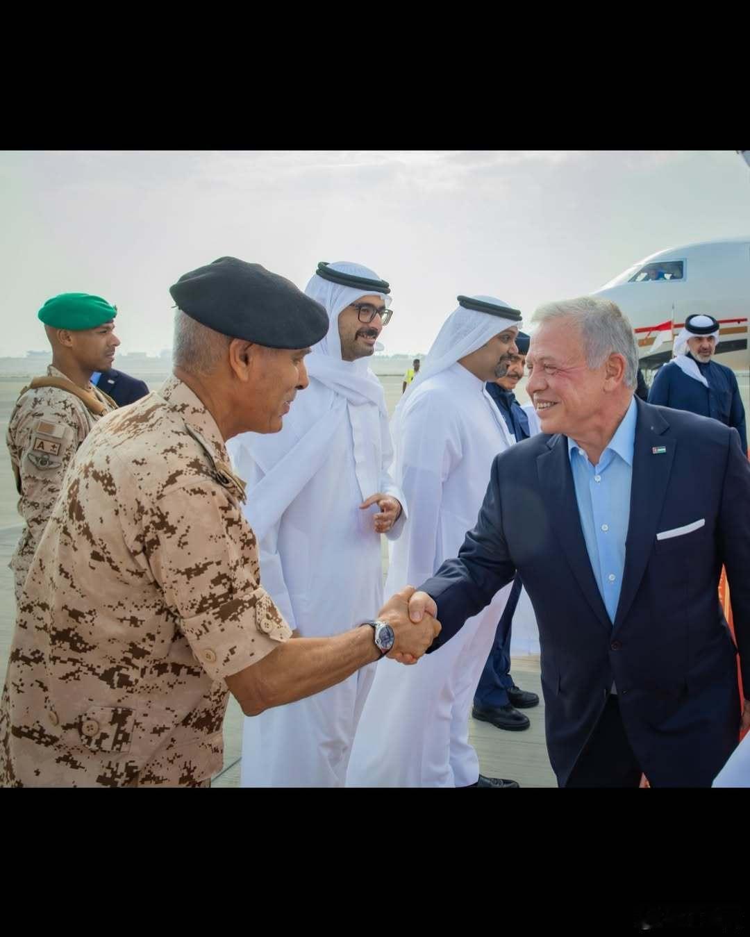 巴林王室约旦王室 🇧🇭🇯🇴3月17日，约旦国王阿卜杜拉二世在巴林串门，巴
