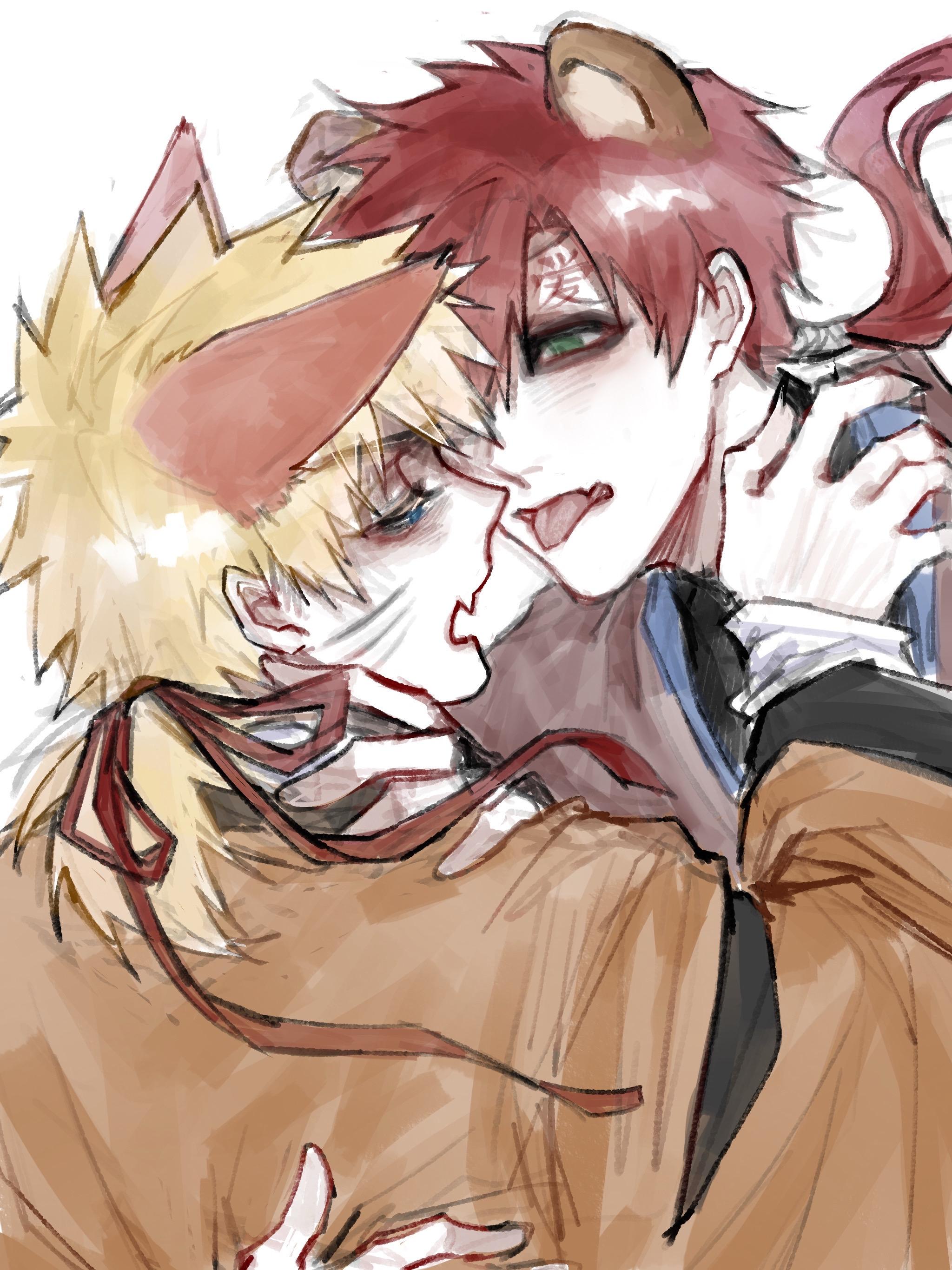 木叶小狐狸和沙漠小熊猫哟。