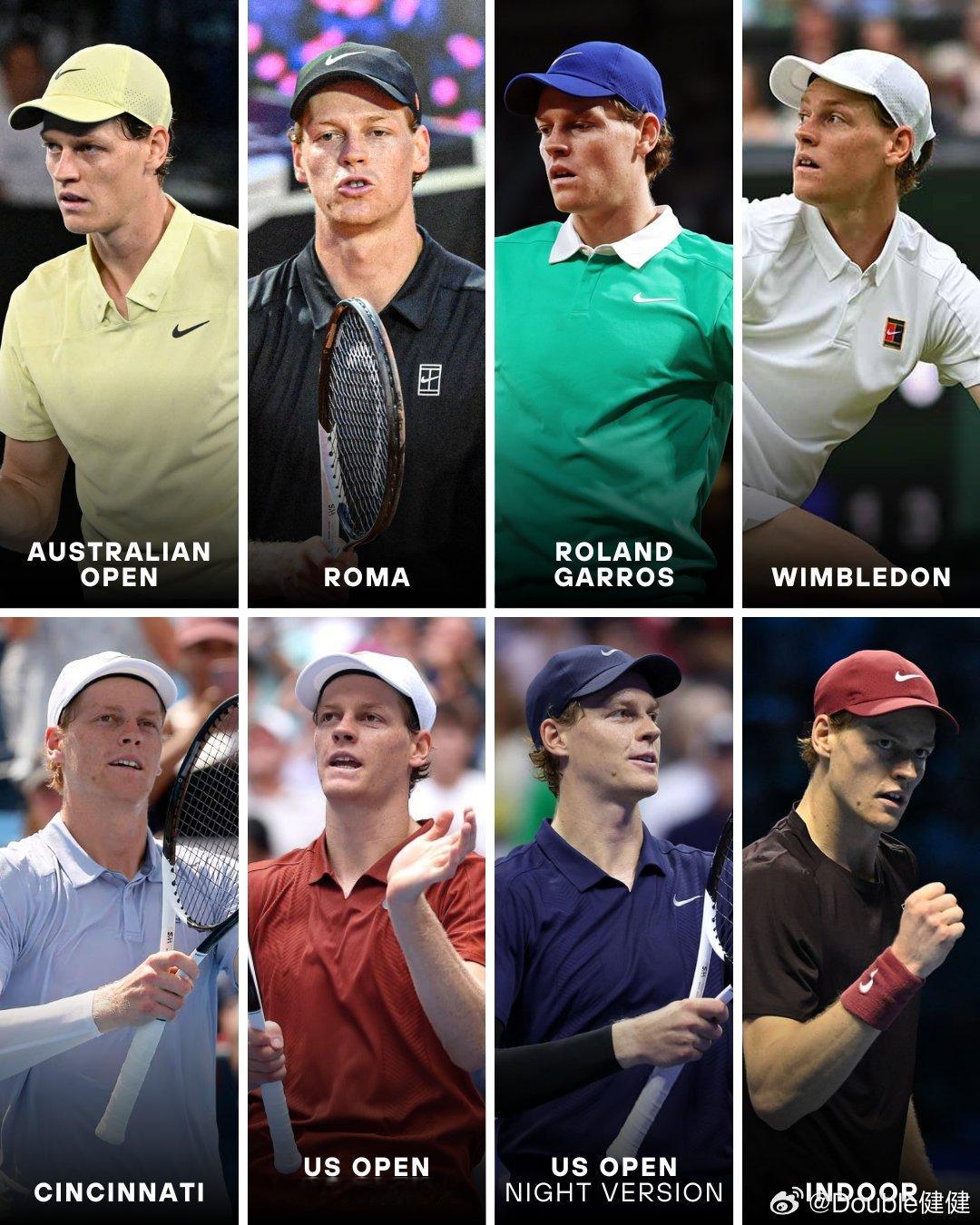 今年辛纳战袍一览，你们最喜欢？热点现场