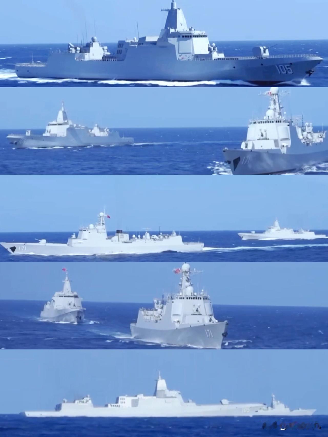 又公开了！万吨大驱南海最新演训画面曝光，055武德太充沛了……

近日，央视公开