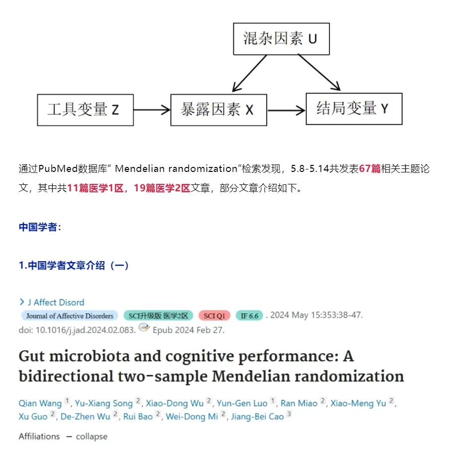 简单双向孟德尔随机化多次发文一区！（一）