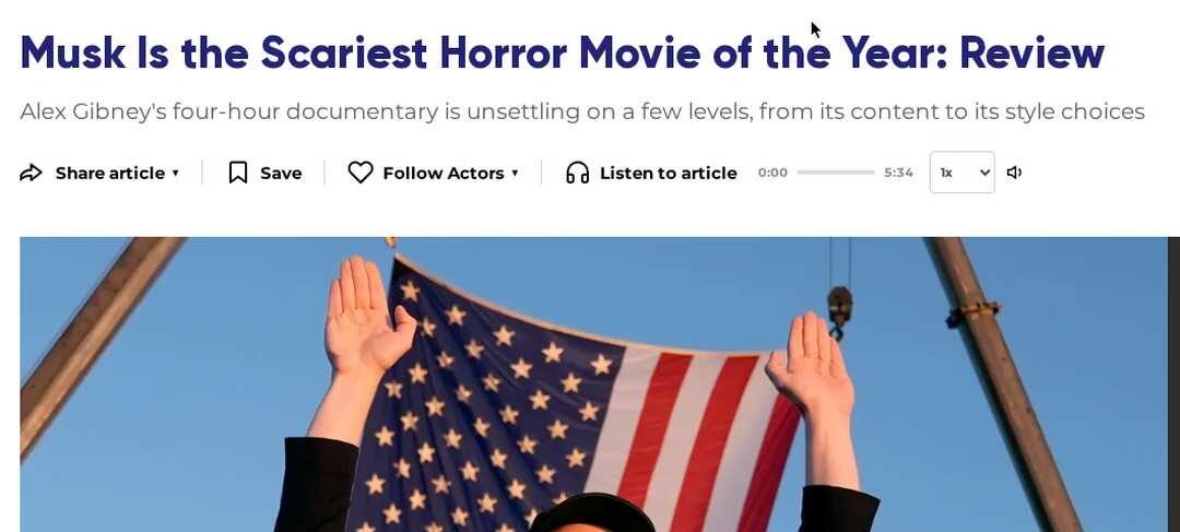 马斯克纪录片今天上映，他先开炮
先说事实。奥斯卡导演Alex Gibney拍的《