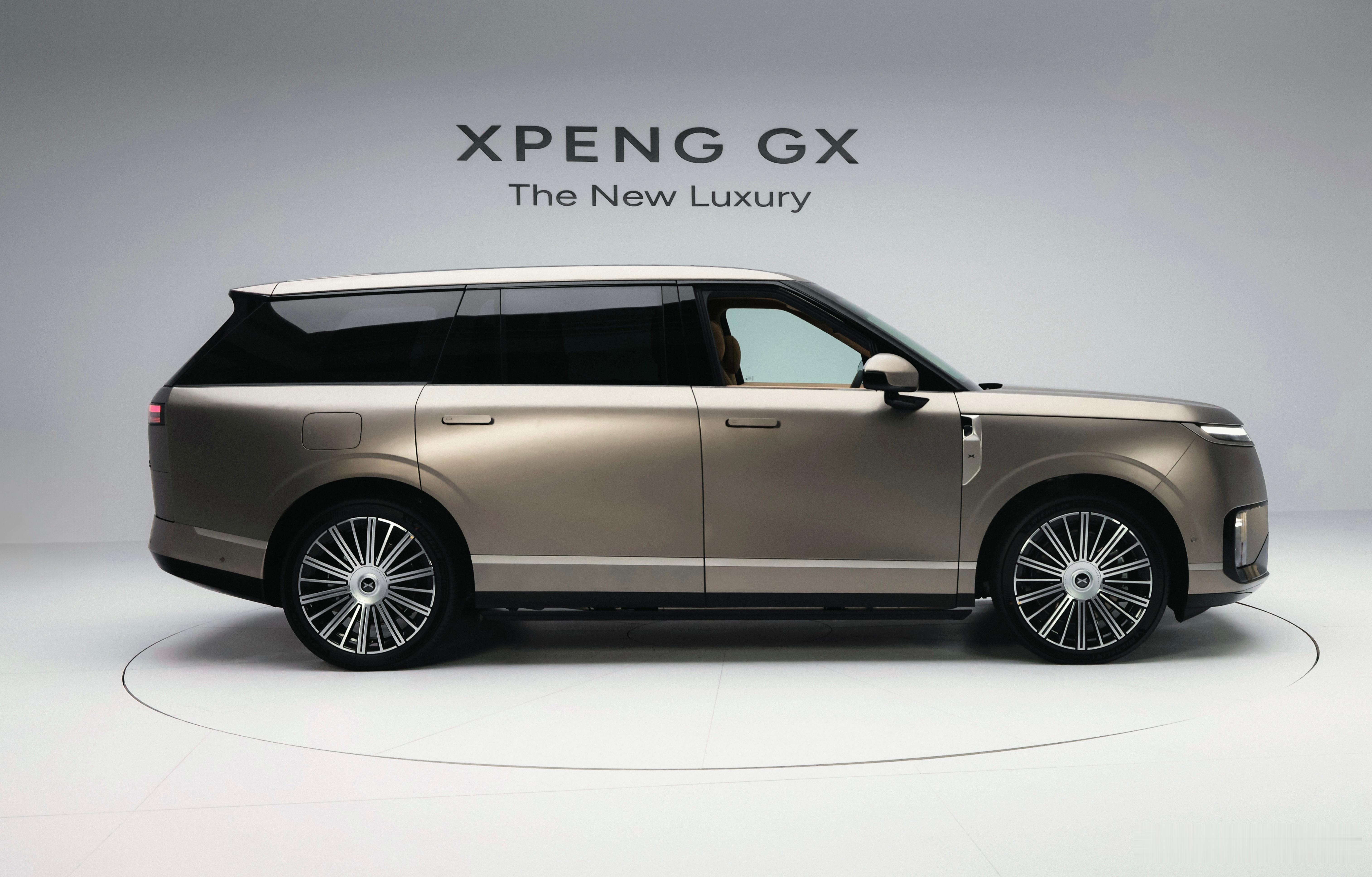 小鹏GX这个侧面，很有那股子神韵啊小鹏gx