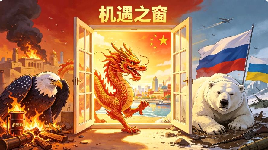 伊朗如果能结束过去的战略摇摆，不再在东西方左右逢源，中国就会成为它手中最硬的一张