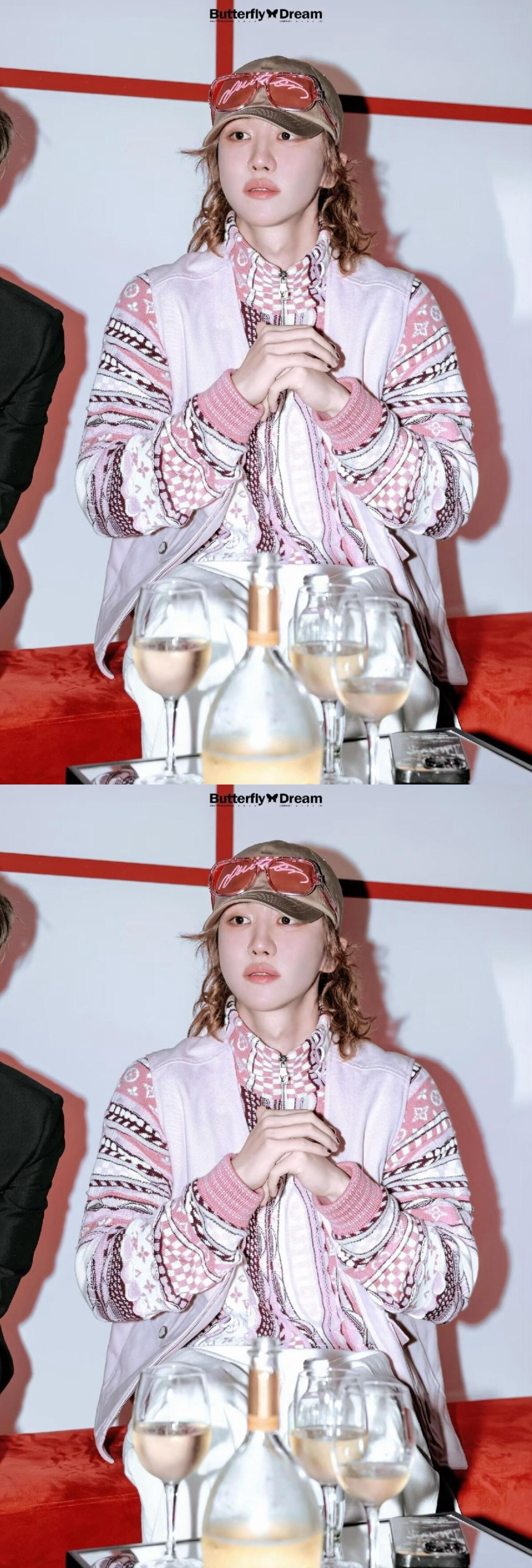 徐明浩直播[舔屏]是谁还在回味昨天LV小王子徐明浩 ！一身 粉色嘻哈风 ，棕色小