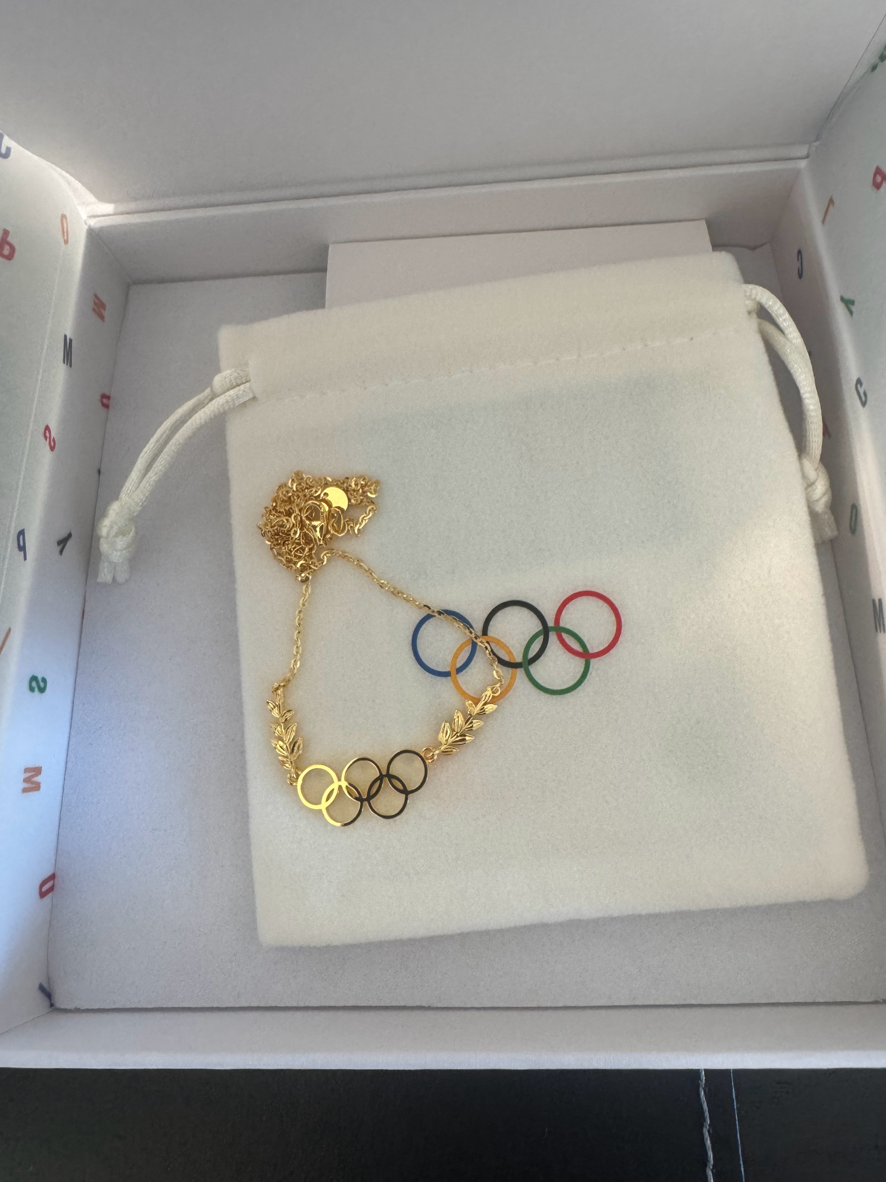 好漂亮的奥运项链我爱奥运会