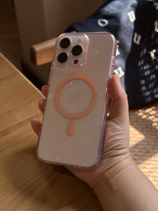 粉色系磁吸壳、好看呦！更新plus型号