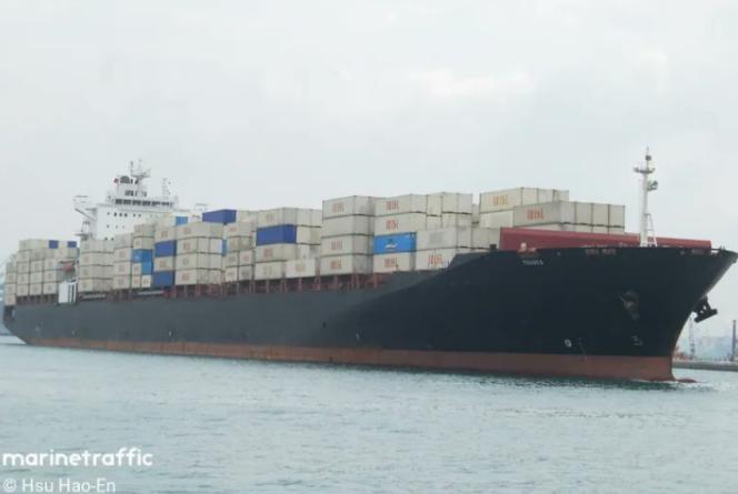 4 月 20 日，被美军扣押的伊朗集装箱船 Touska 更多的信息披露出来。