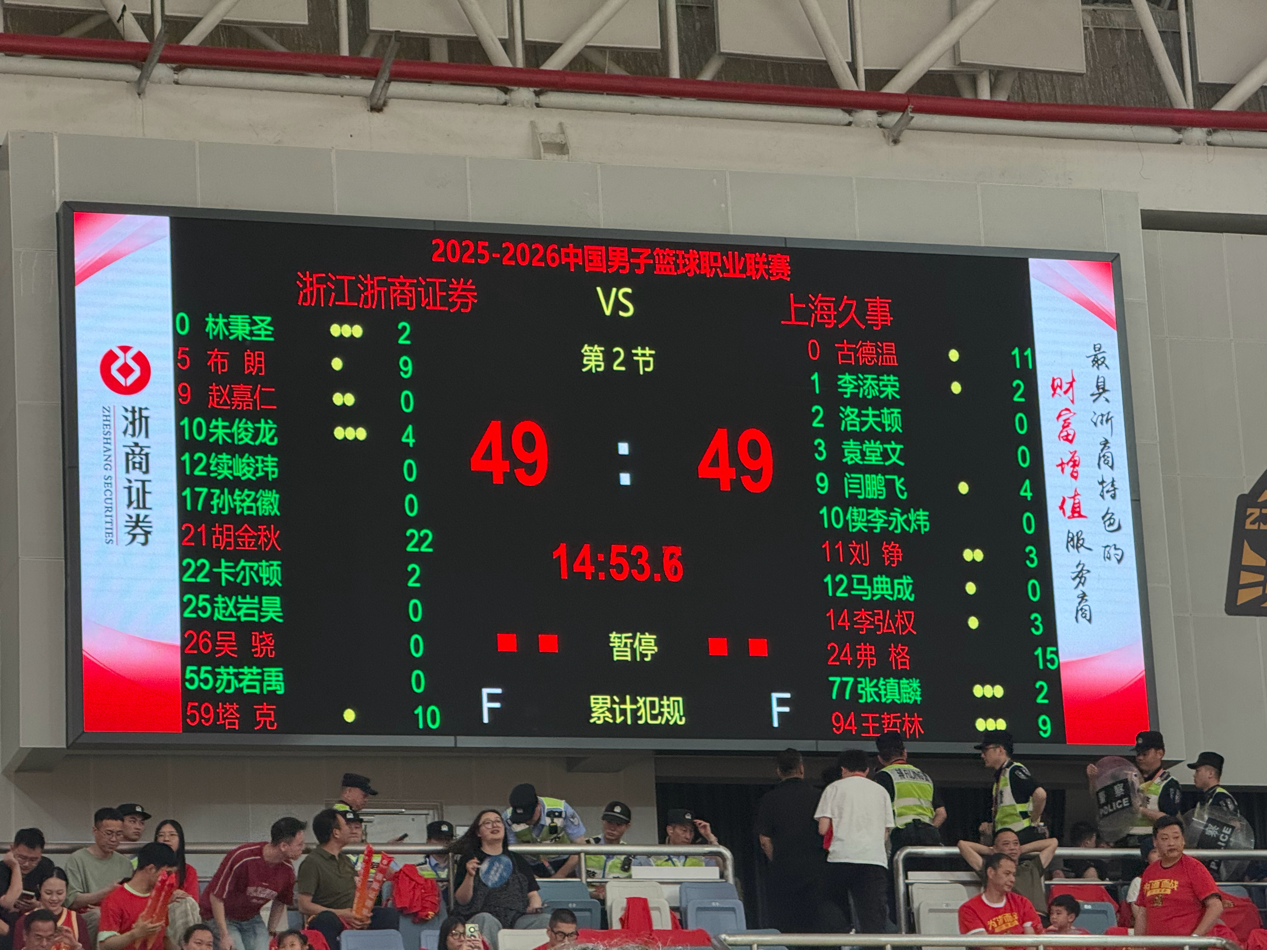 半场49平广厦男篮vs上海男篮cba总决赛CBA