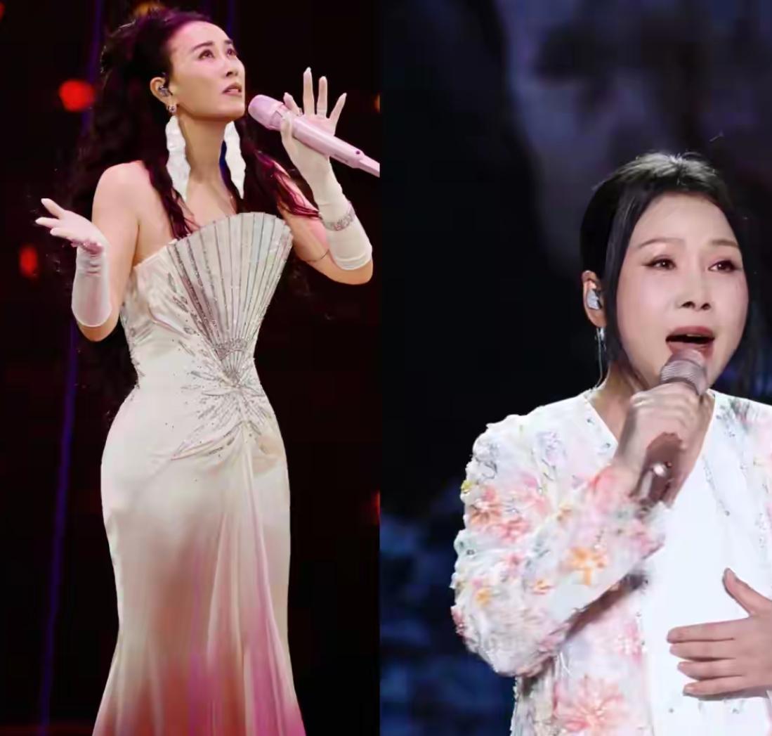 那英田震同日开演唱会，一个众星拱月排面足，一个孤勇赴场见风骨
娱乐