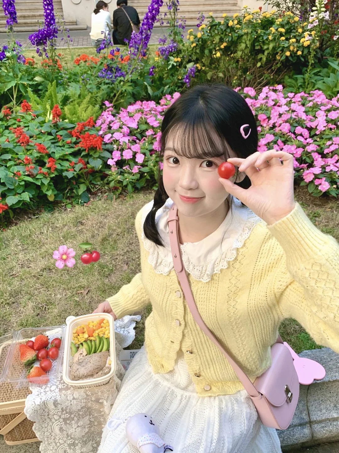 韩国🇰🇷留学生🐰假期📷春日🌷🌼🌸郊游便当