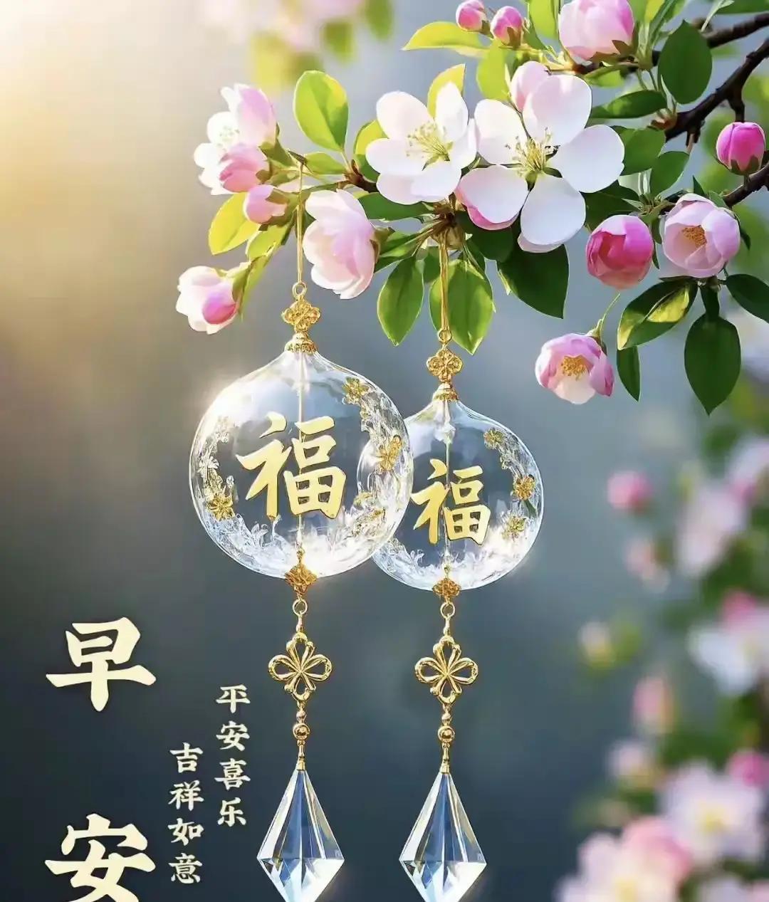 清晨薄雾刚散，花枝上那枚福字坠子在晨光中晃荡，为什么这小物件竟戳中亿万人心底最深