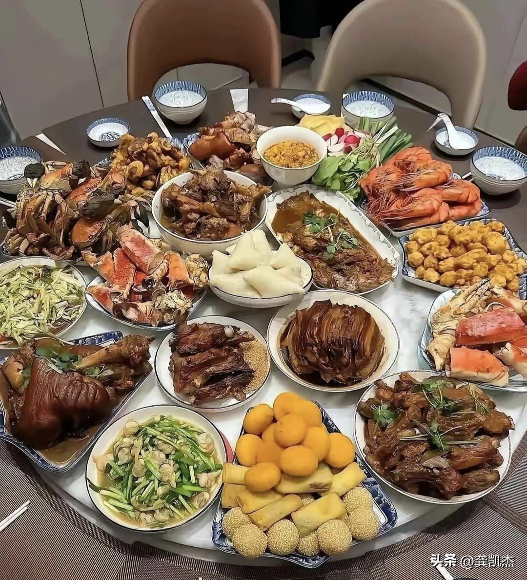 一般多久，你能吃一次这样的大餐？