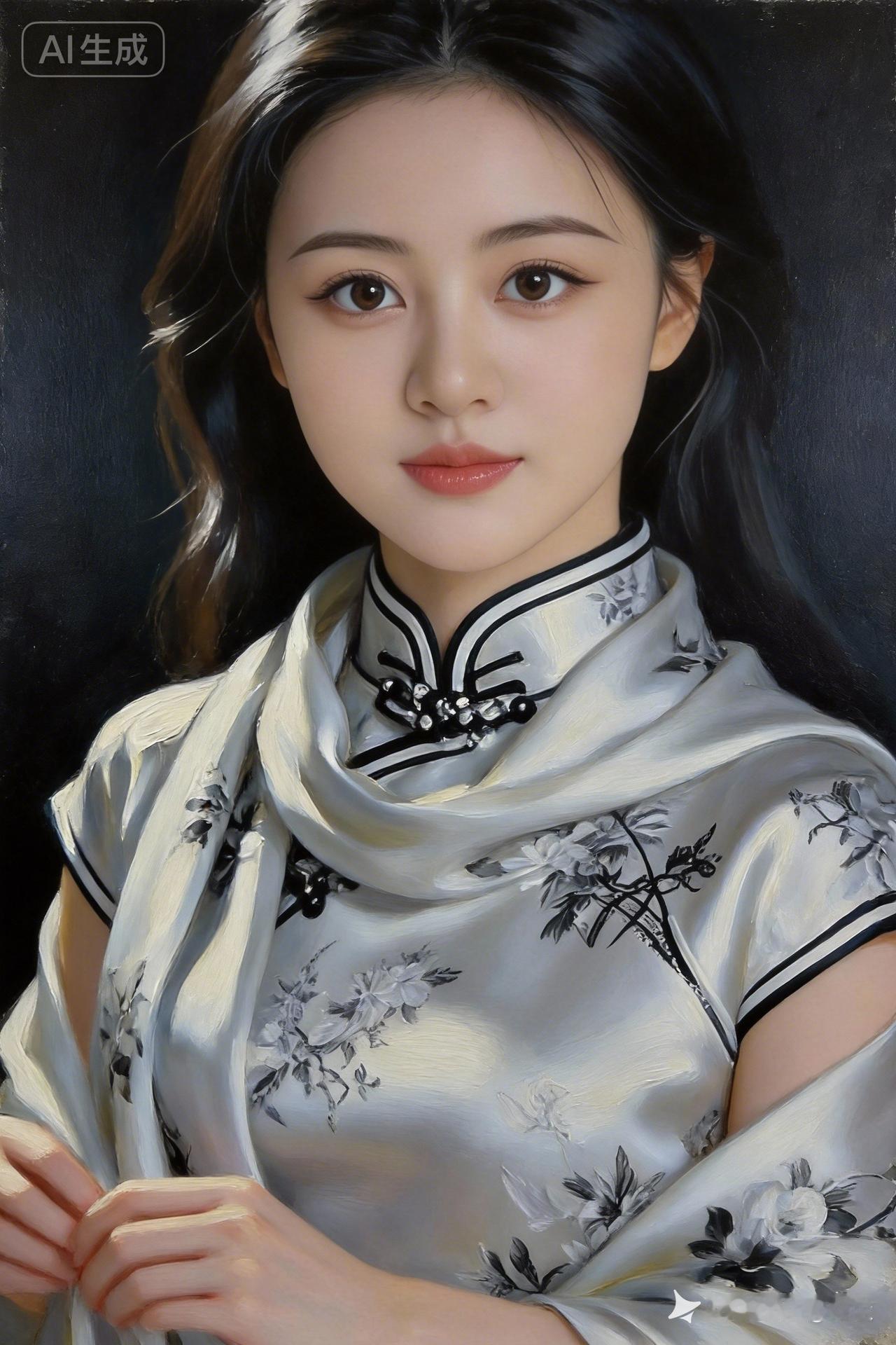 古典与现代的完美融合，东方美人气质尽显！