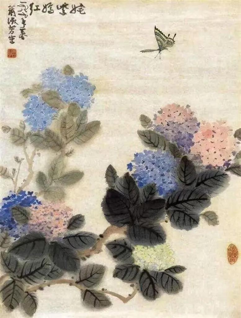 萧淑芳，90*68cm
出版于《名家翰墨—吴作人·萧淑芳特集》P125，翰墨轩出