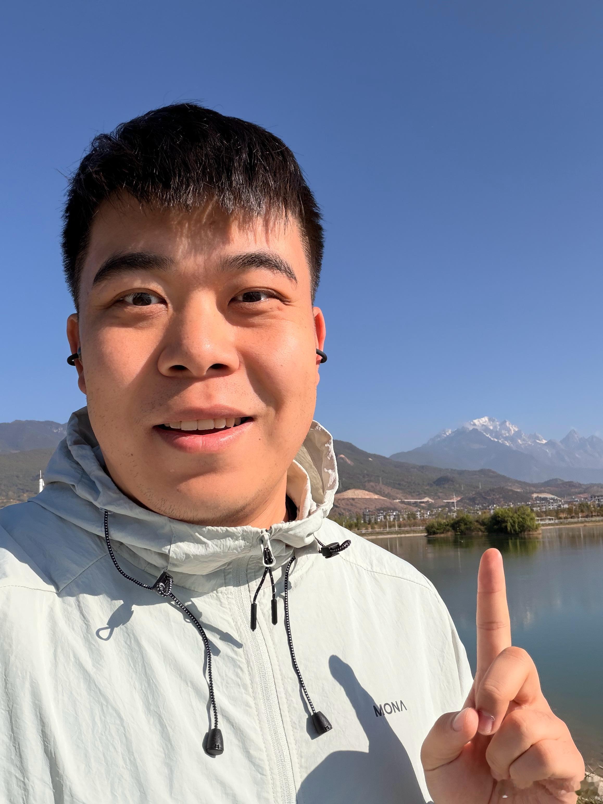 解锁高原晨跑🏃 🫀狂跳在玉龙雪山脚下跑步 还是太美妙了！华为WATCH GT